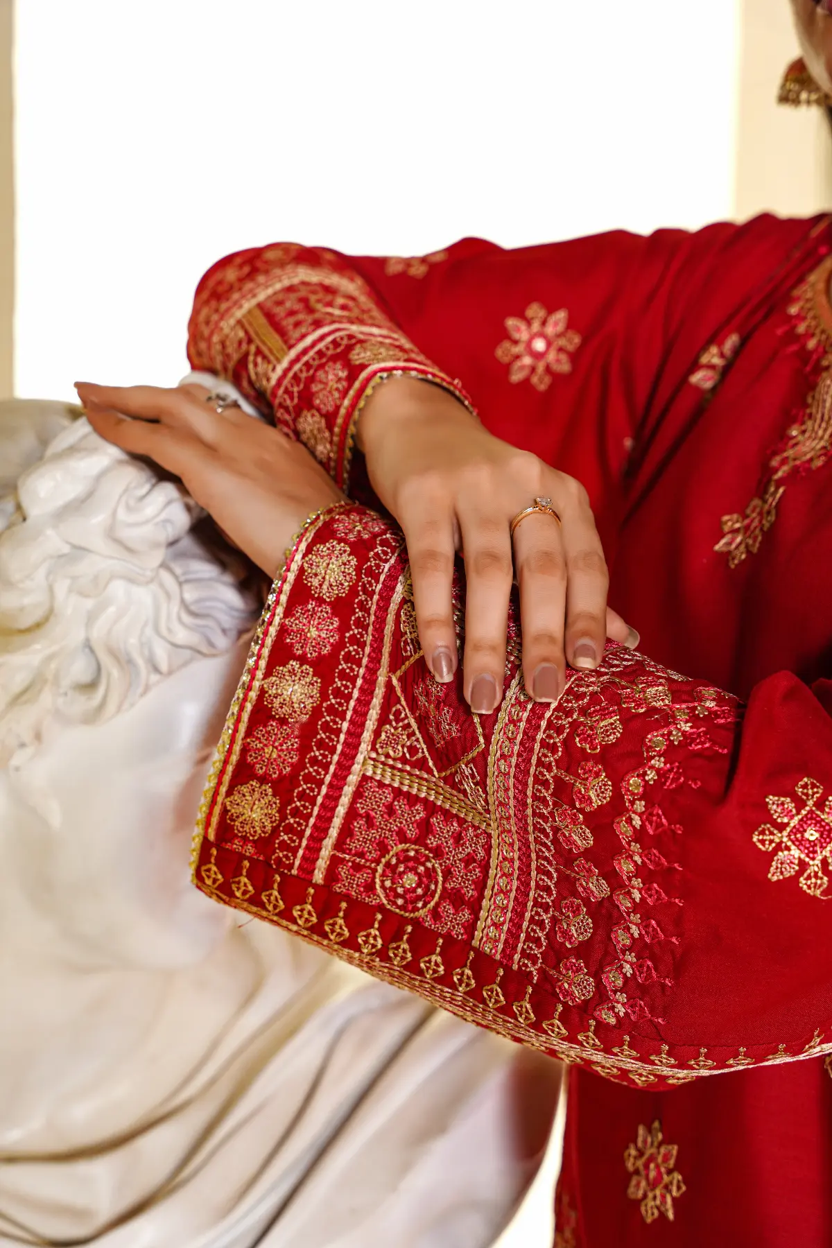 Best Seller - Imperial - 2Pc Stitched Embroidered Dress - Image 7