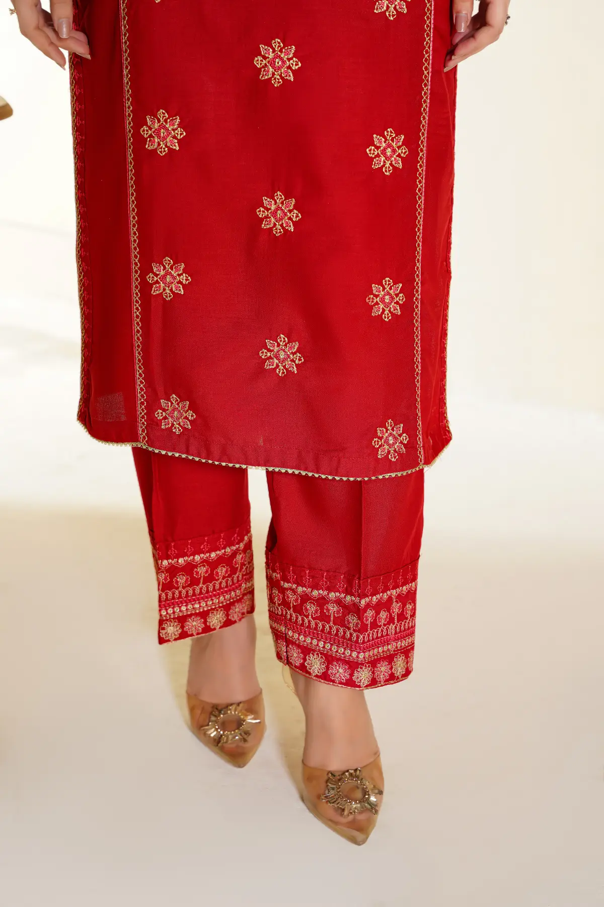 Best Seller - Imperial - 2Pc Stitched Embroidered Dress - Image 8